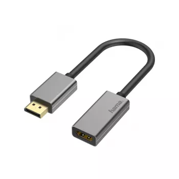 Hama 00200329 video kabeļa adapteris DisplayPort HDMI Melns