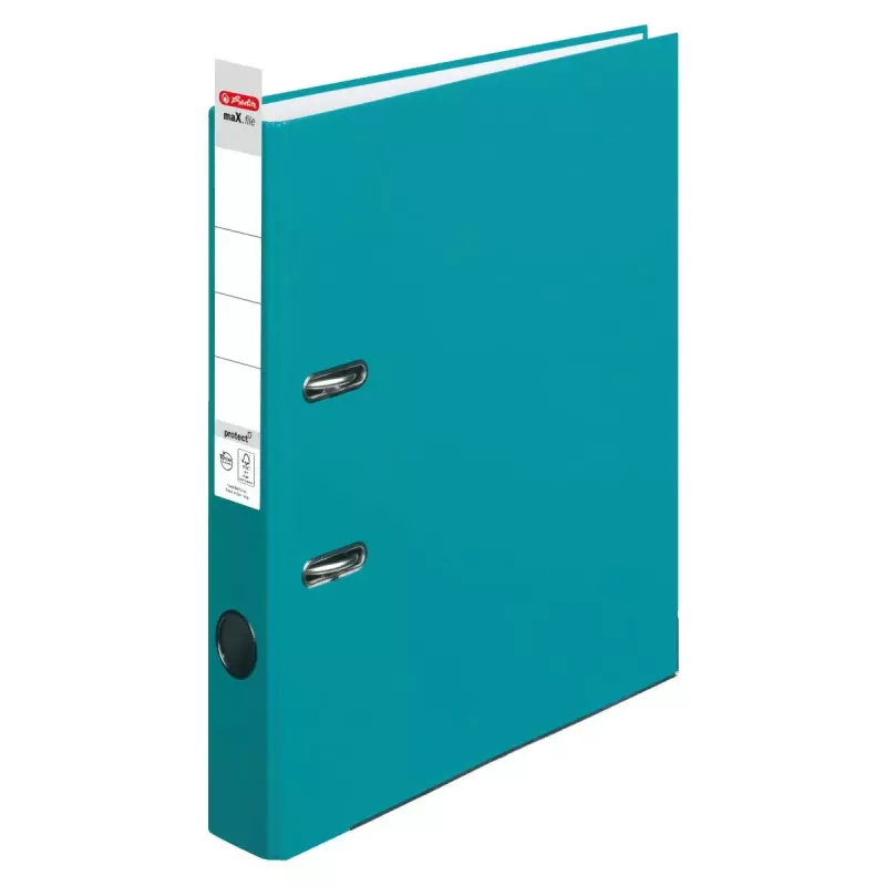 Gredzenu mape A4 Herlitz 50015955 Tirkīzzila