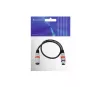 Audio kabelis Omnitronic 30220401 0.5 m XLR 3-pin melns