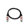 Audio kabelis Omnitronic 30220406 1 m XLR 3-pin melns