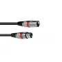 Audio kabelis Omnitronic 30220406 1 m XLR 3-pin melns