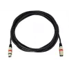 Audio kabelis XLR 3-pinu Omnitronic 3022052R 7,5 m Melns