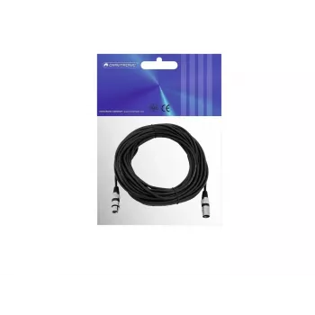 Audio kabelis Omnitronic 3022058N 20 m XLR (3-pin) Melns
