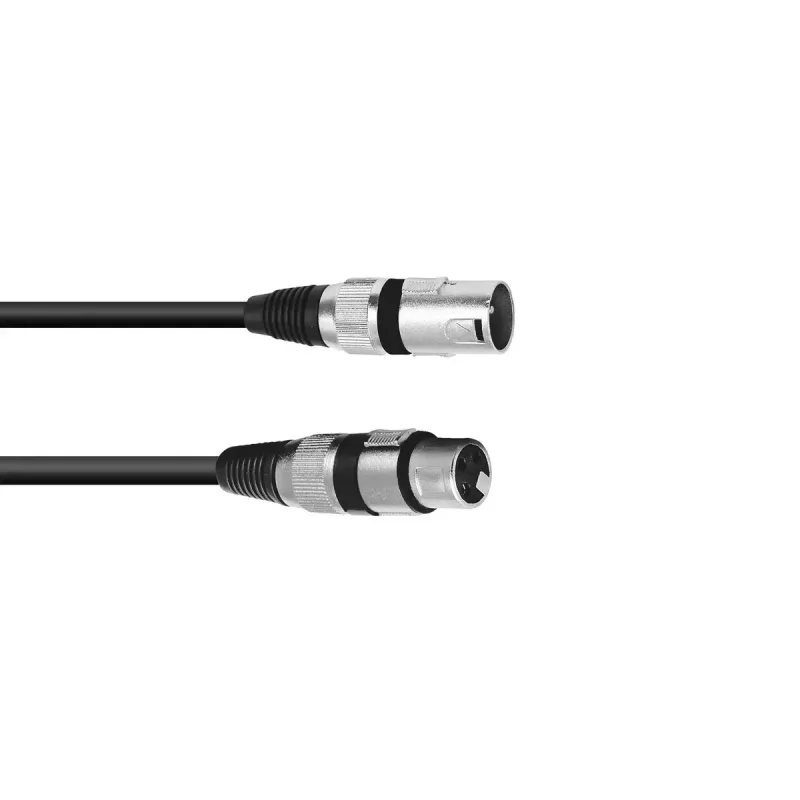 Audio kabelis Omnitronic 30220590 25m XLR 3-pin melns