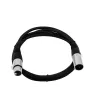 Audio kabelis Omnitronic 30220761 0.5m XLR 5-pin melns
