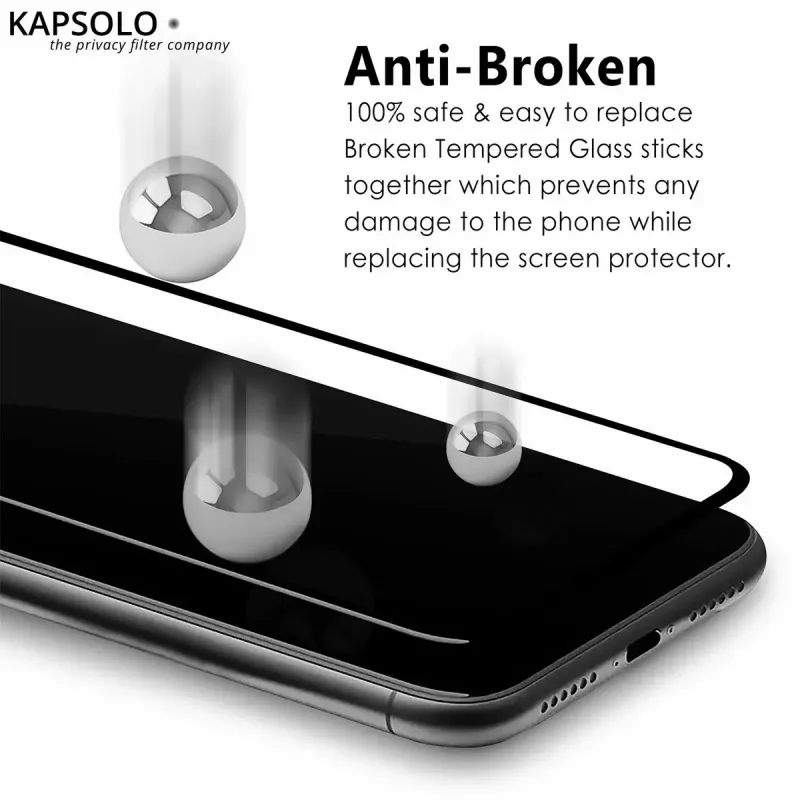 Rūdītais stikls KAPSOLO iPhone 11 Pro Max XS MAX