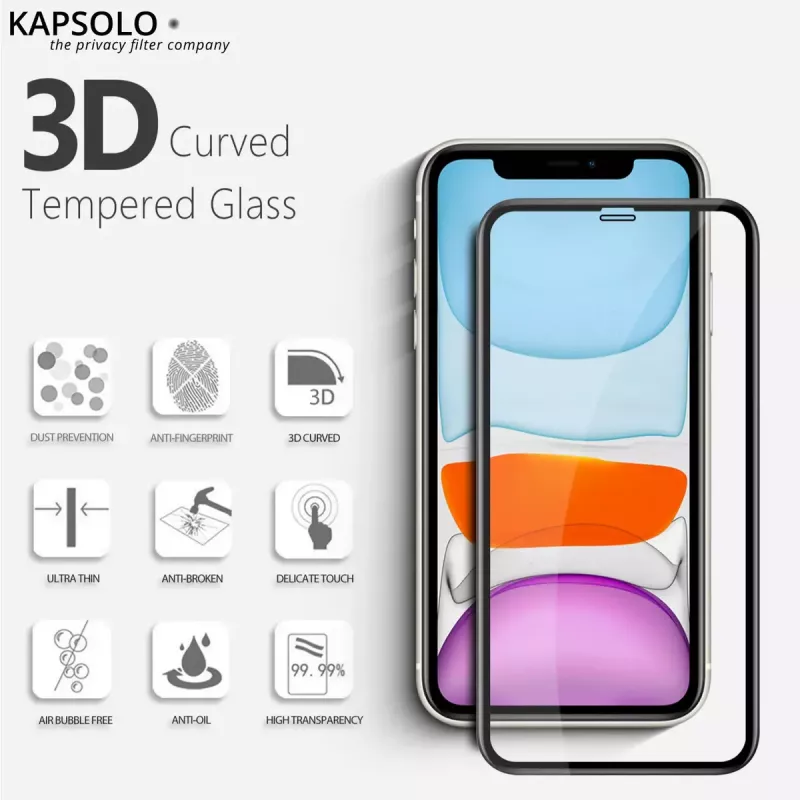 KAPSOLO rūdītais stikls Huawei P40