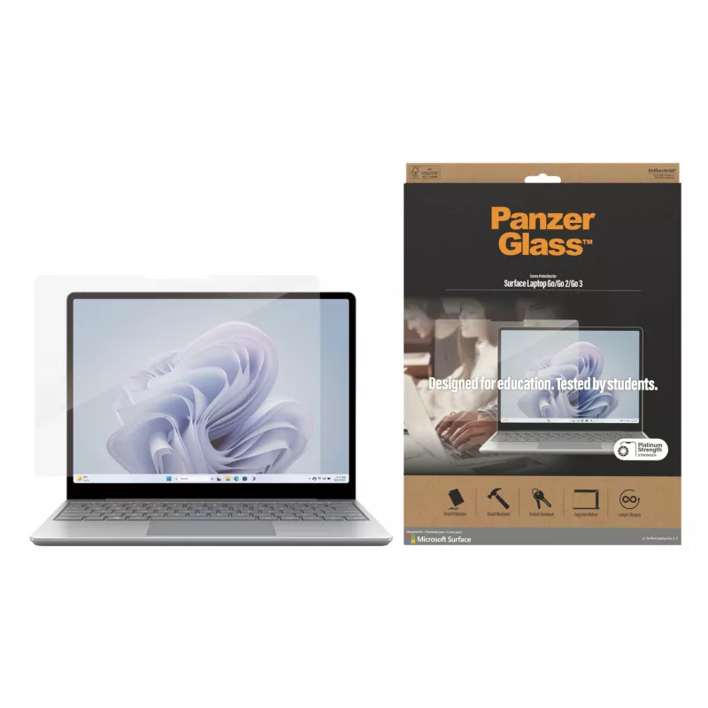PanzerGlass ® ekrāna aizsargs Microsoft Surface Laptop Go3 | Go 2 | Go