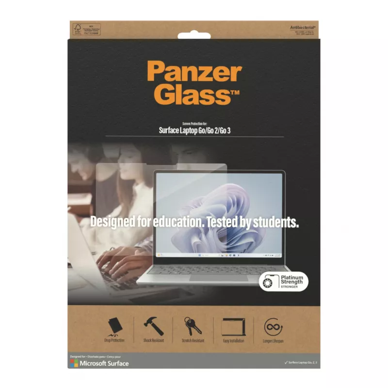 PanzerGlass ® ekrāna aizsargs Microsoft Surface Laptop Go3 | Go 2 | Go