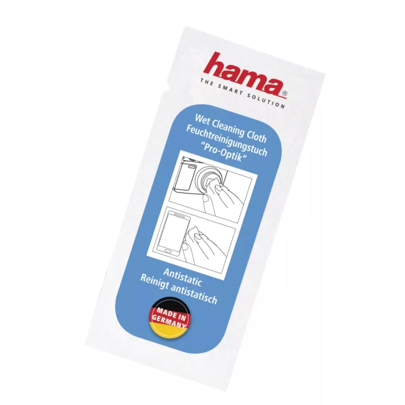 Hama Pro-Optik Microfibre, Paper pelēka 1 gab.