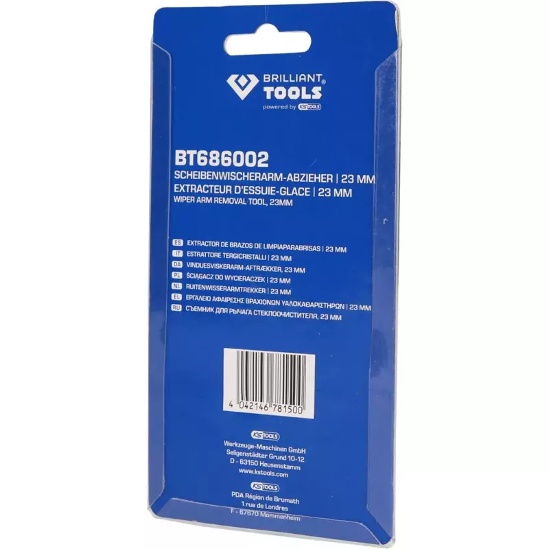 Brilliant Tools BT686002 vējstikla tīrītāja sviras novilcējs