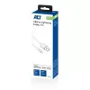 ACT USB 2.0 uzlādes/datu kabelis A vīr. - Lightning vīr. 1 metrs, MFI sertificēts
