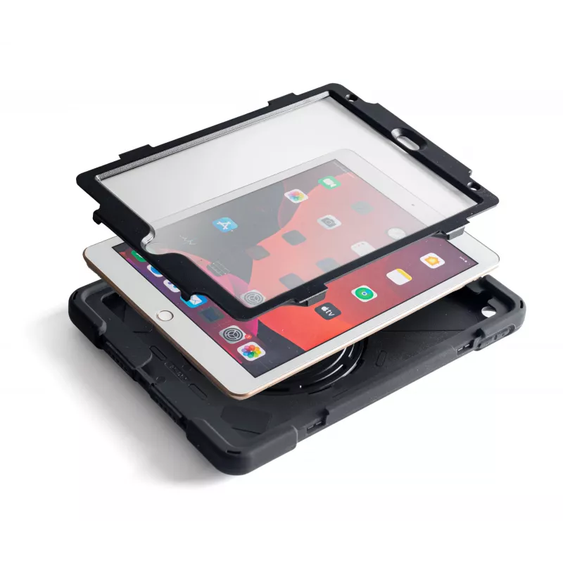 Techair TAXIPF057v2 iPad™ 10.2 inch izturīgais korpuss, pārsegs, Apple, iPad 10.2 7., 8. un 9. paaudze, 25,9 cm (10.2 inch), 390 g