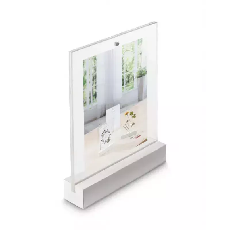 Vienas fotogrāfijas rāmis Hama Classic 00057743 caurspīdīgi balts