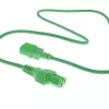 ACT Powercord C14 - C15 zaļš 2 m kabelis H05RN-F 250V 10A