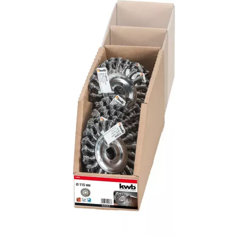 Stiepļu ritenis KWB 719536 11,5 cm Kāta diametrs 2,2 cm