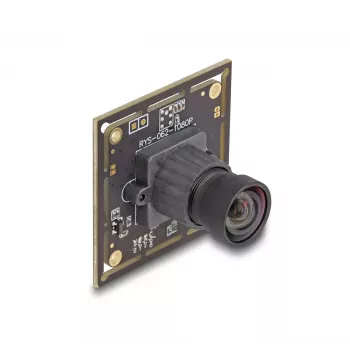 Webkamera DeLOCK 12072 2.1 MP 1920 x 1080 USB 2.0 Melna