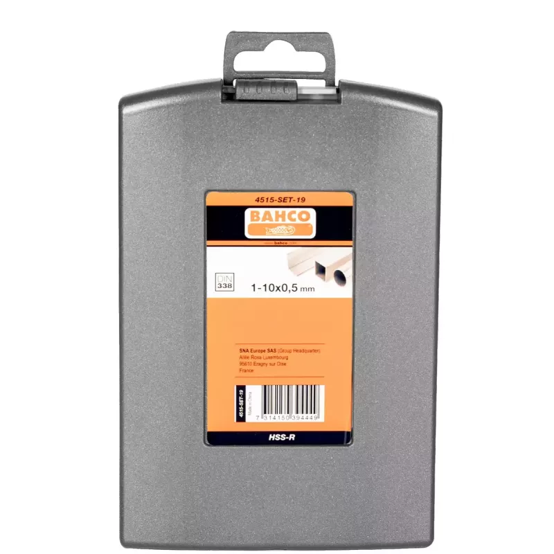 Urbja komplekts Bahco 4515-SET-19 iepakojuma svars 600 g