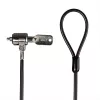 Lindy Portatīvā datora drošības kabelis, 2 m, atslēga, plastmasa, polivinilhlorīds (PVC), tērauds, melns