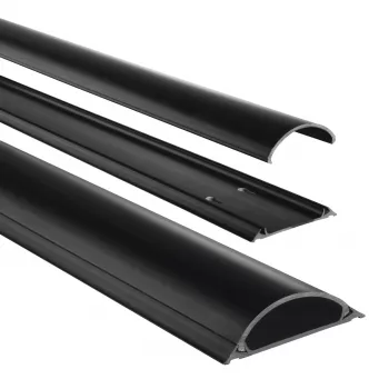 Hama 00220985 kabeļu organizators Universāls Kabeļu kanāls Melns 1 gab.