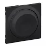 Legrand 765440 sienas plāksne/slēdžu pārsegs Melns