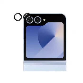 PanzerGlass SAFE. kameras objektīva aizsargs, Samsung Galaxy Z Flip5, melns (SAFE95870)
