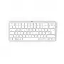Hama WK-500 tastatūra mājai/birojam RF Wireless + Bluetooth QWERTZ vācu pelēka, balta