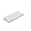 Hama WK-500 tastatūra mājai/birojam RF Wireless + Bluetooth QWERTZ vācu pelēka, balta