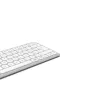 Hama WK-500 tastatūra mājai/birojam RF Wireless + Bluetooth QWERTZ vācu pelēka, balta