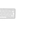 Hama WK-500 tastatūra mājai/birojam RF Wireless + Bluetooth QWERTZ vācu pelēka, balta