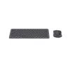 Hama WKM-500 tastatūra Pele iekļauta Mājai/Birojam RF Wireless + Bluetooth QWERTZ Vācu Melna