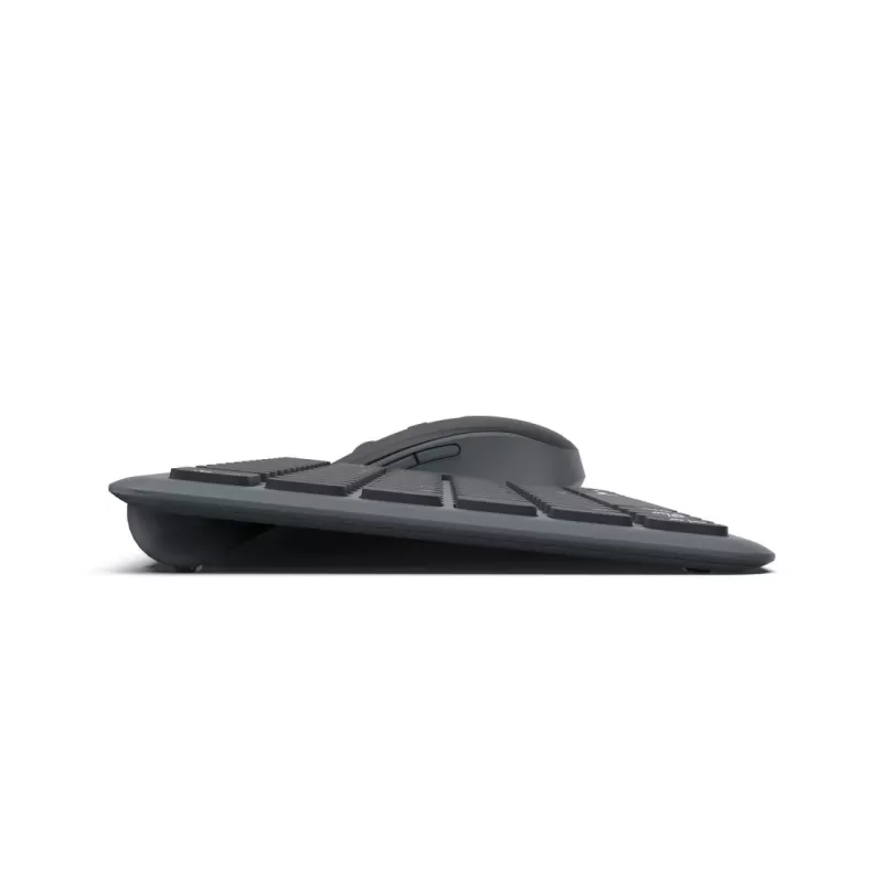Hama WKM-500 tastatūra Pele iekļauta Mājai/Birojam RF Wireless + Bluetooth QWERTZ Vācu Melna