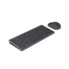 Hama WKM-500 tastatūra Pele iekļauta Mājai/Birojam RF Wireless + Bluetooth QWERTZ Vācu Melna
