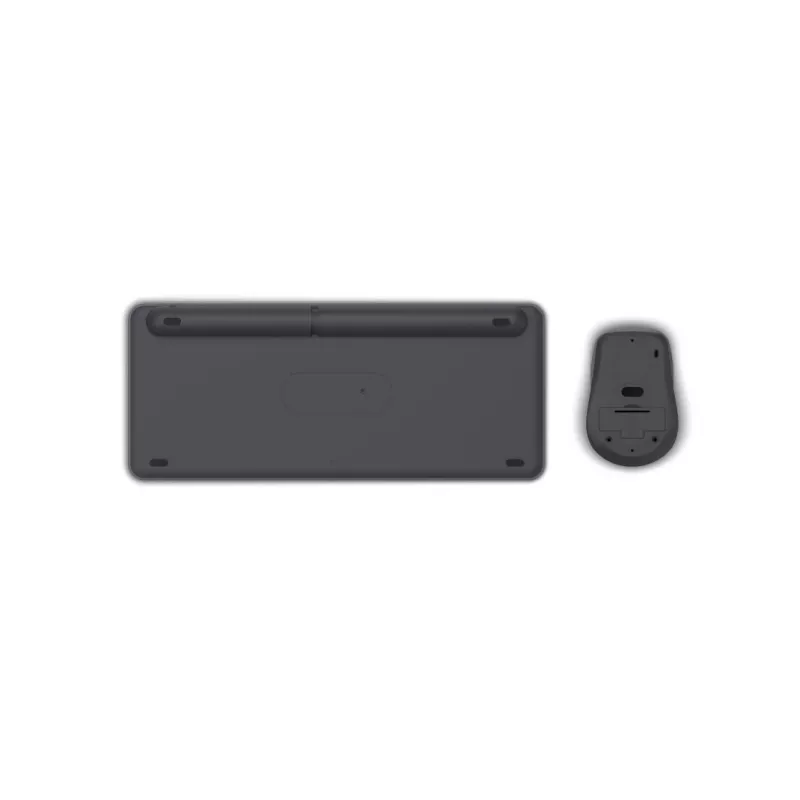 Hama WKM-500 tastatūra Pele iekļauta Mājai/Birojam RF Wireless + Bluetooth QWERTZ Vācu Melna