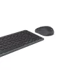 Hama WKM-500 tastatūra Pele iekļauta Mājai/Birojam RF Wireless + Bluetooth QWERTZ Vācu Melna