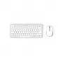 Hama WKM-500 tastatūra Pele iekļauta Mājai USB + RF bezvadu + Bluetooth QWERTZ vācu Pelēks, Balts