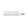 Hama WKM-500 tastatūra Pele iekļauta Mājai USB + RF bezvadu + Bluetooth QWERTZ vācu Pelēks, Balts