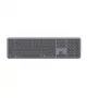 Hama WK-550 tastatūra Mājai/Birojam RF Bezvadu + Bluetooth QWERTZ Vācu Melna, Tumši pelēka