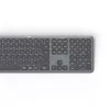 Hama WK-550 tastatūra Mājai/Birojam RF Bezvadu + Bluetooth QWERTZ Vācu Melna, Tumši pelēka