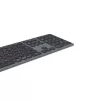 Hama WK-550 tastatūra Mājai/Birojam RF Bezvadu + Bluetooth QWERTZ Vācu Melna, Tumši pelēka