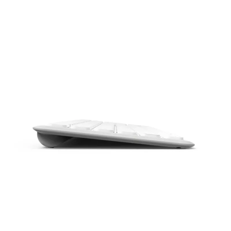 Hama WK-550 tastatūra mājām/birojam RF bezvadu + Bluetooth QWERTZ vācu pelēka, balta