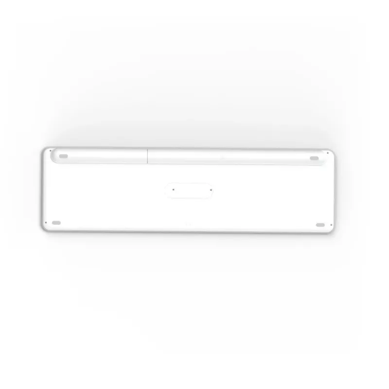 Hama WK-550 tastatūra mājām/birojam RF bezvadu + Bluetooth QWERTZ vācu pelēka, balta
