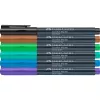 Marķieris Faber-Castell Creative 6 gab. Lodes gals Melna Zila Brūna Zaļa Tirkīza Violeta