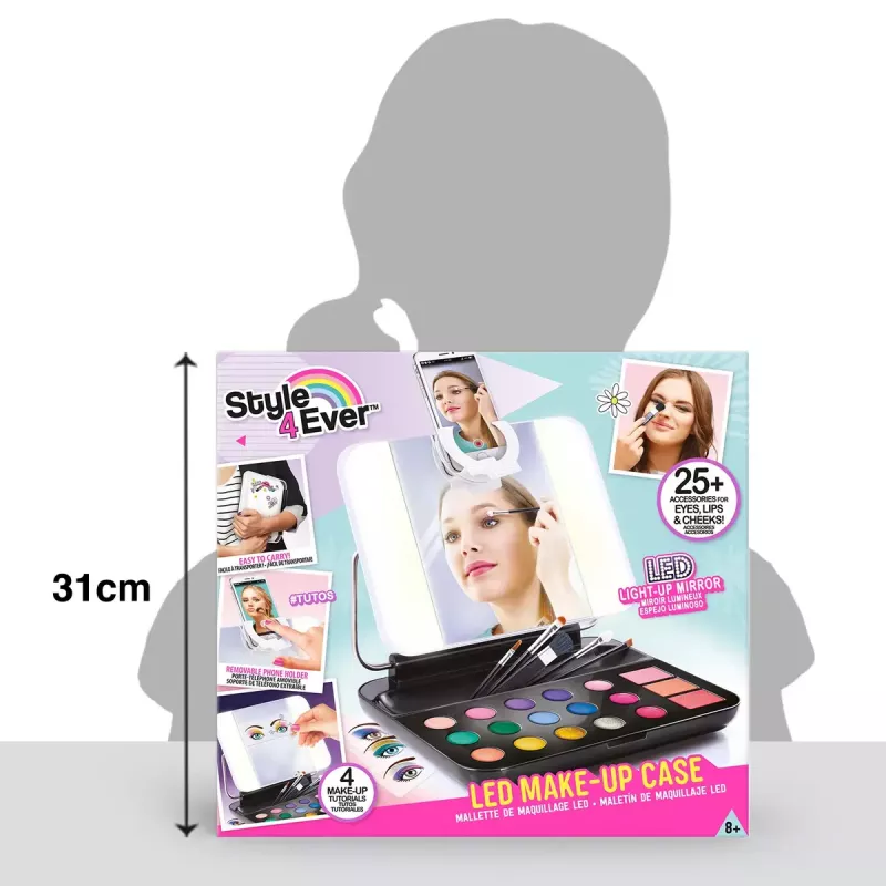 Kosmētikas komplekts Canal Toys STYLE 4 EVER ar LED apgaismojumu