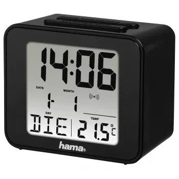 Hama Cube Digitālais modinātājs Melns