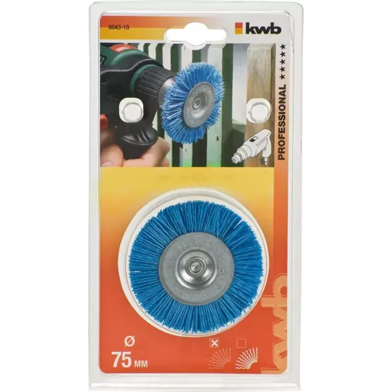 Pulēšanas disks KWB Wheel brush 604310