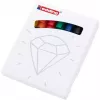 Pastāvīgais marķieris Edding Colourful Flipchart Kit Assorted 7 pcs