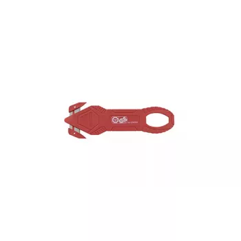 Wedo Plēves Griezējs Sarkans Wedo Platums 44 mm Garums 132 mm Biezums 4 mm