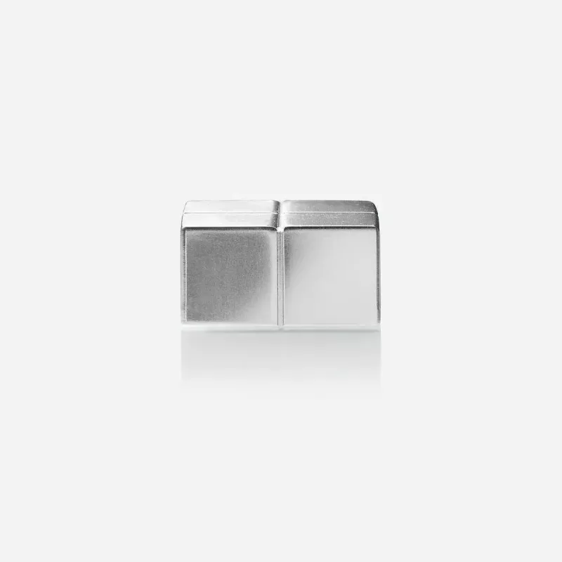 Sigel BA705 kvadrātveida neodīma magnēti, sudraba krāsa, 20x20x10 mm (4 gab. iepakojumā)