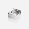 Sigel BA705 kvadrātveida neodīma magnēti, sudraba krāsa, 20x20x10 mm (4 gab. iepakojumā)
